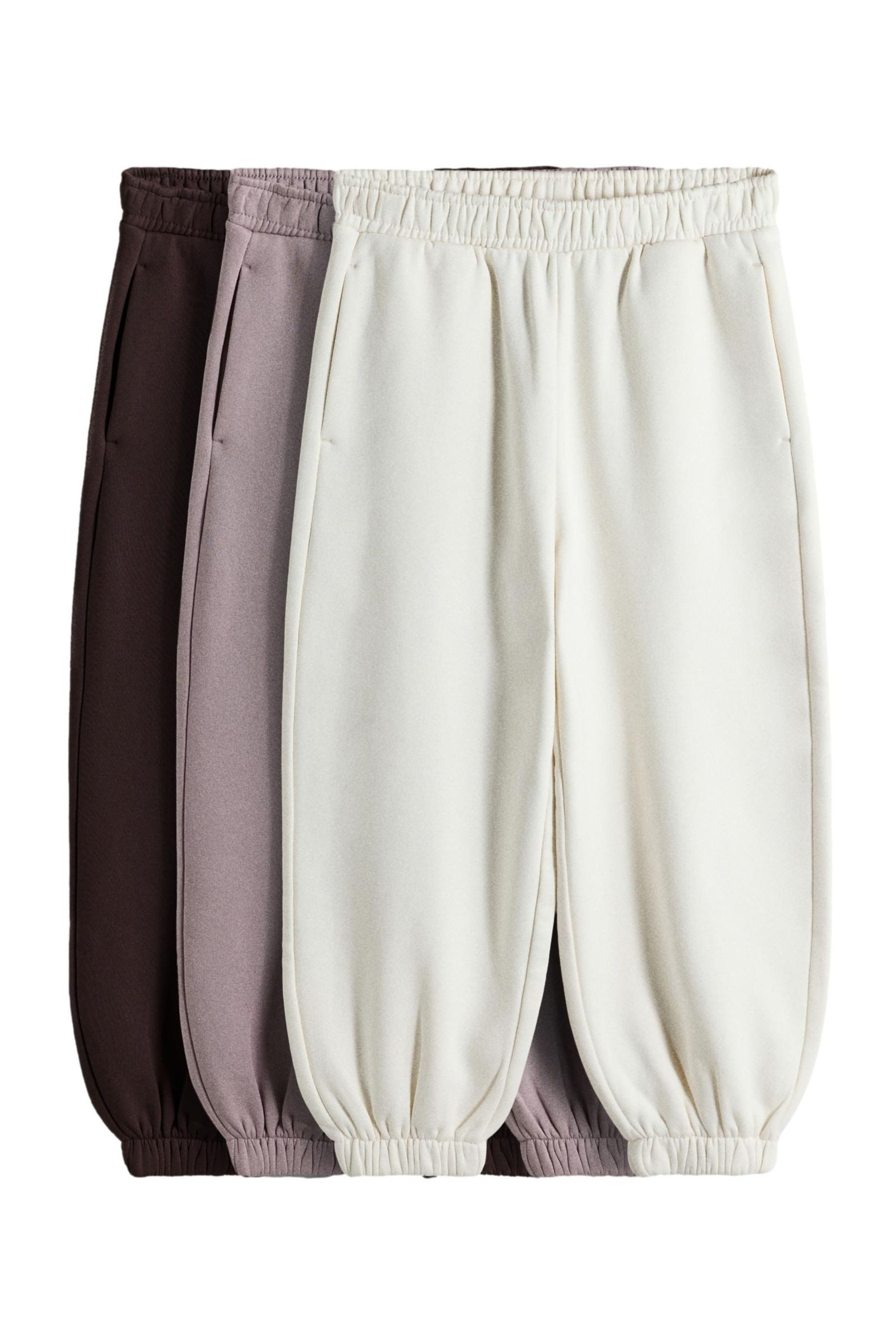 The Set Jogginghose 3er-Pack The Set Jogginghosen, elastische Bündchen (3-tlg)
