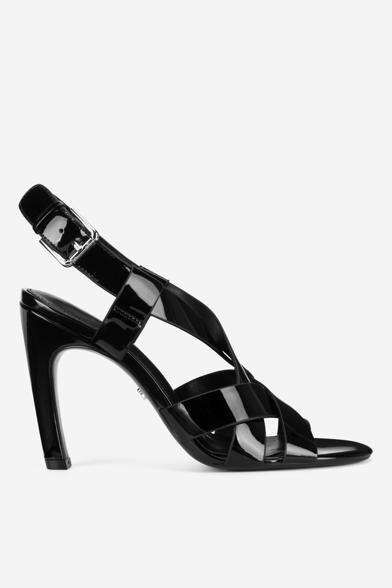 GINO ROSSI Gino Rossi AMEY‑V1883‑05 – Elegante Damen-Sandaletten aus Lackleder Sandale Lackleder, elegant, hoher Absatz