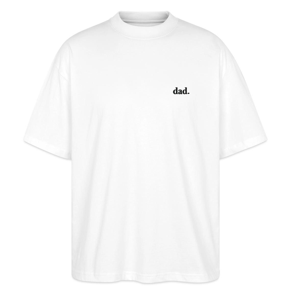 T-Shirt Dad Schriftzug Stickerei Oversize Unisex T-Shirt