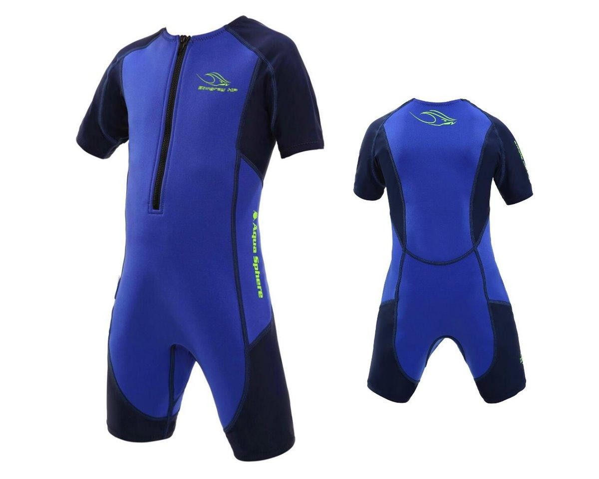Aqualung Neoprenanzug Aqua Sphere STINGRAY HP2 Kinder UV Shortie Badeanzug Neopren Shorty