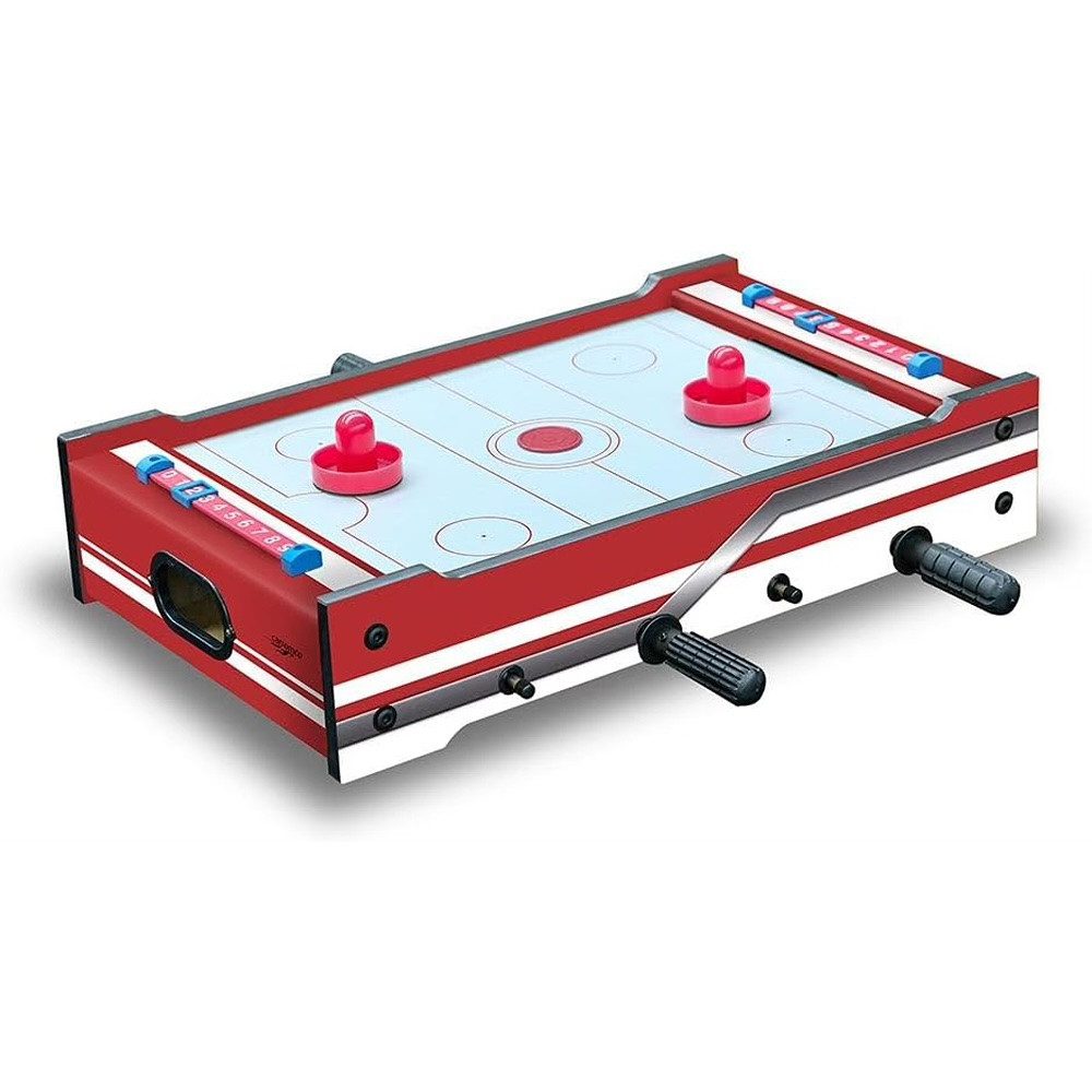 Carromco Multifunktionstisch Flip-XM 2 in 1 Multigame Spieltisch - Kicker & Gleithockey, alles in einem Tisch – platzsparend & drehbar