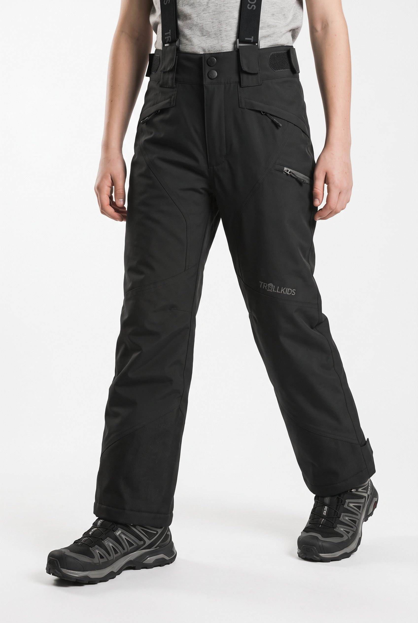 TROLLKIDS Schneehose KIDS KONGSBERG SKI PANT für Kinder, sportlich, aus Polyester, gerade Beinform, pflegeleicht