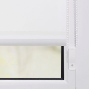 Seitenzugrollo Klemmfix Motiv Heidelbeere, LICHTBLICK ORIGINAL, Lichtschutz, ohne Bohren, freihängend, Klemmfix, bedruckt