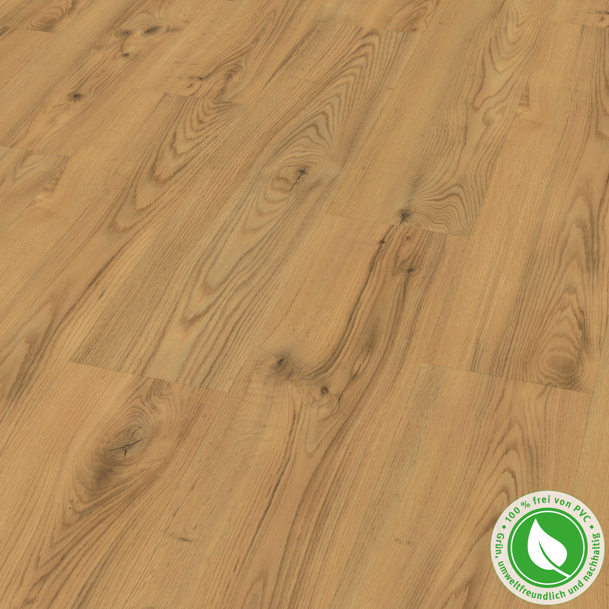 EGGER Designboden GreenTec EHD023 Timbara Eiche braun, (7,5mm, 2,542m),Robust & Strapazierfähig