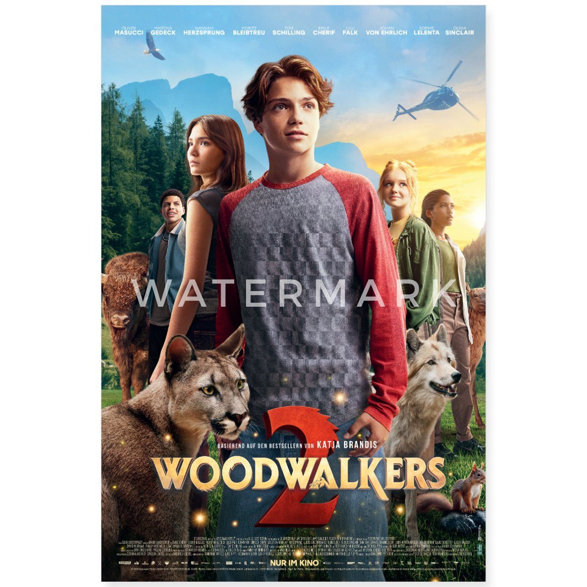 Spreadshirt Poster Woodwalkers Film 2 Kinoplakat Poster 40x60 cm günstig online kaufen