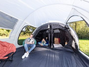 Skandika Kuppelzelt Simo 5, Familienzelt mit eingenähtem Zeltboden, 3000 mm Wassersäule