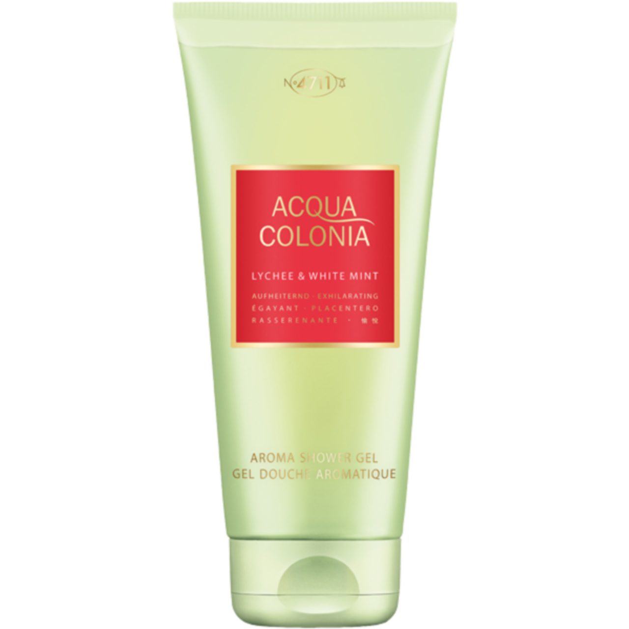 4711 Acqua Colonia Duschgel Lychee & White Mint Shower Gel, Alle Hauttypen