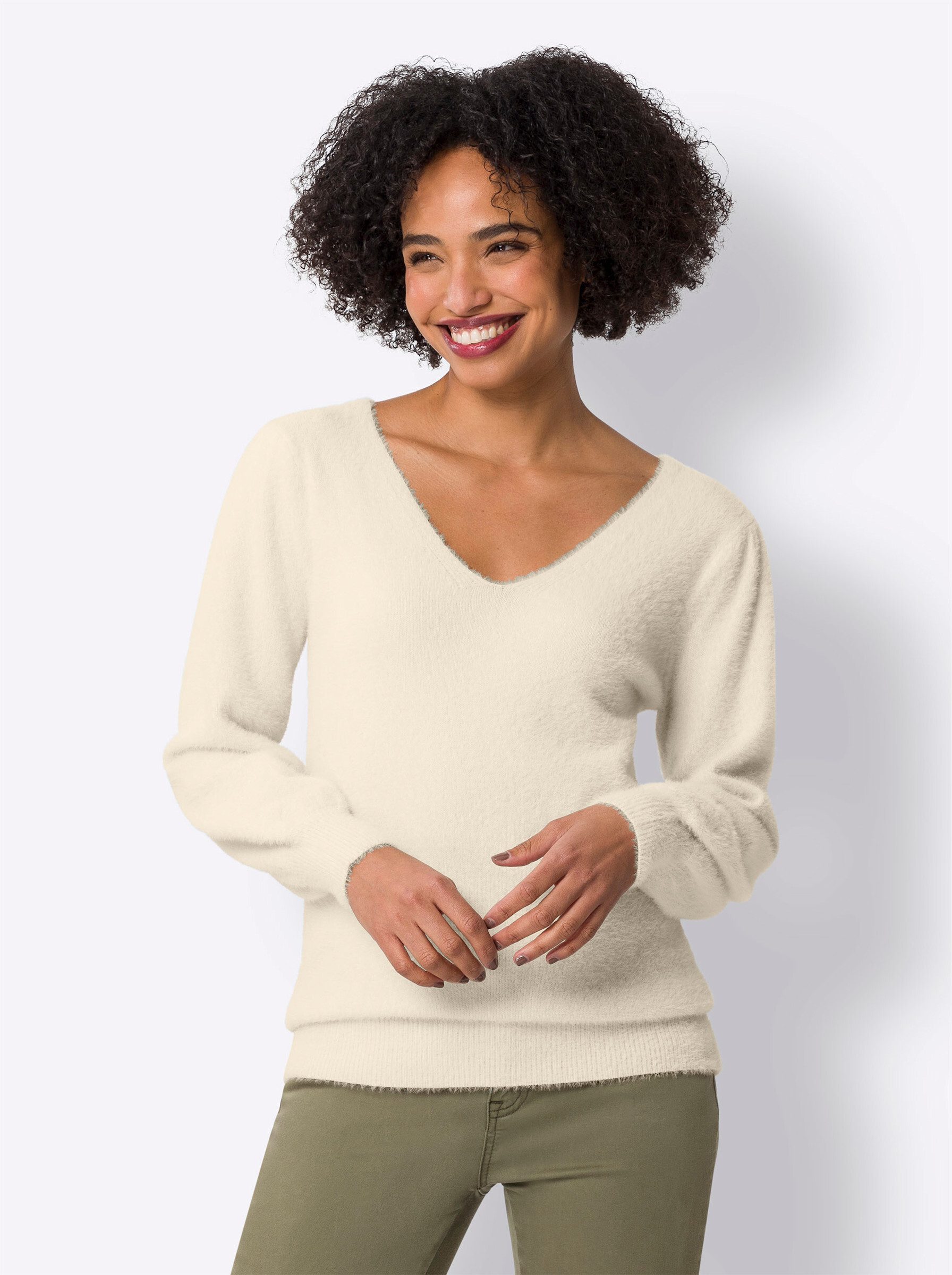 heine Jacquardpullover "Jacquard-Pullover" günstig online kaufen