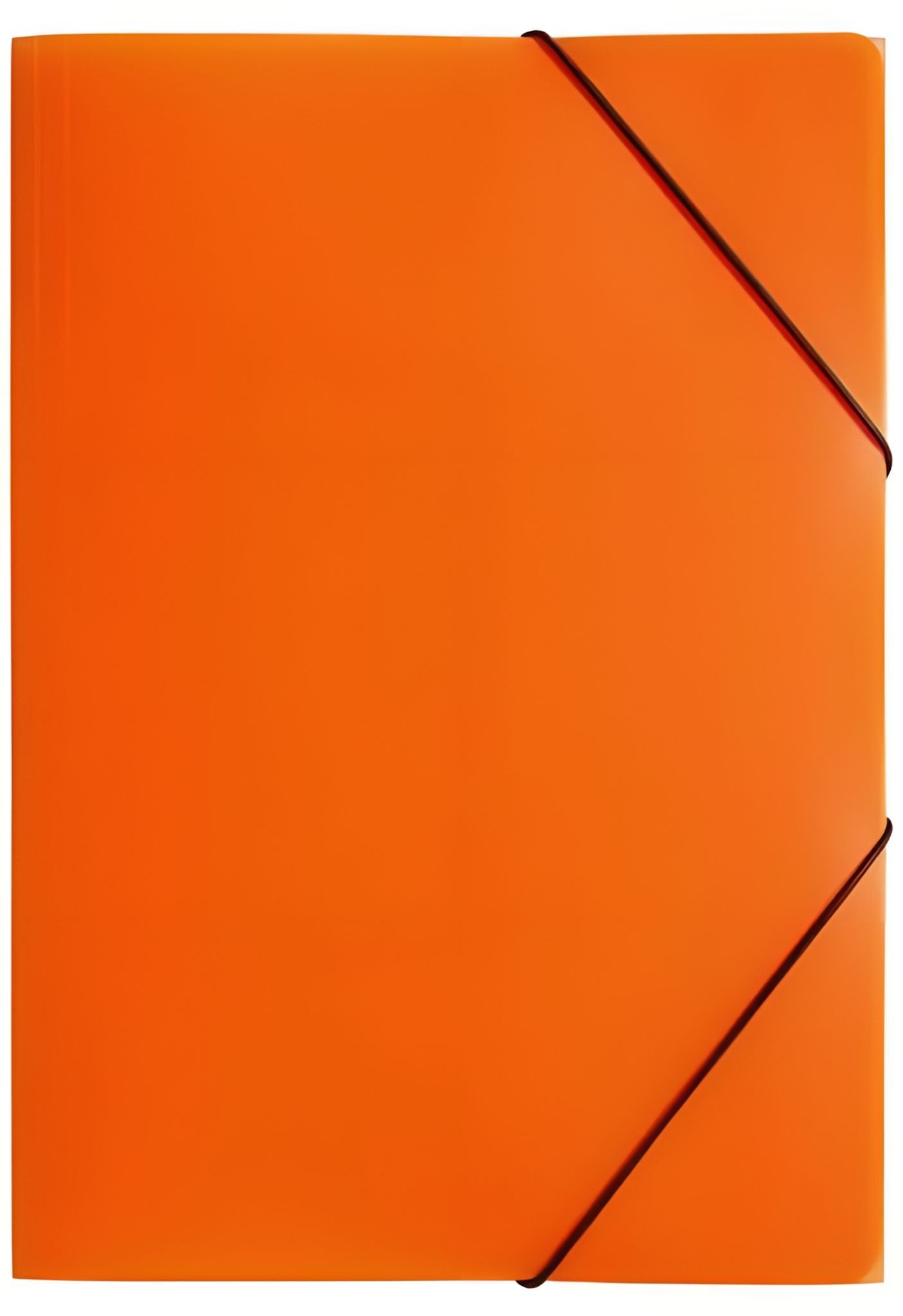 Organisationsmappe Pagna Gummizugmappe A3 PP 3 Einschlagklappen orange
