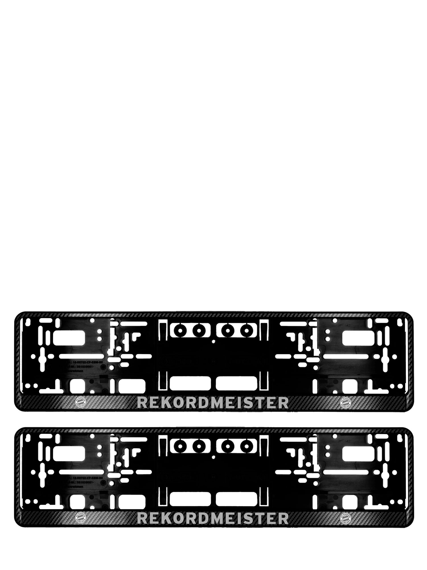 FC Bayern München Kennzeichenhalter FC Bayern München I Kennzeichenverstärker I Kennzeichenhalter I KFZ