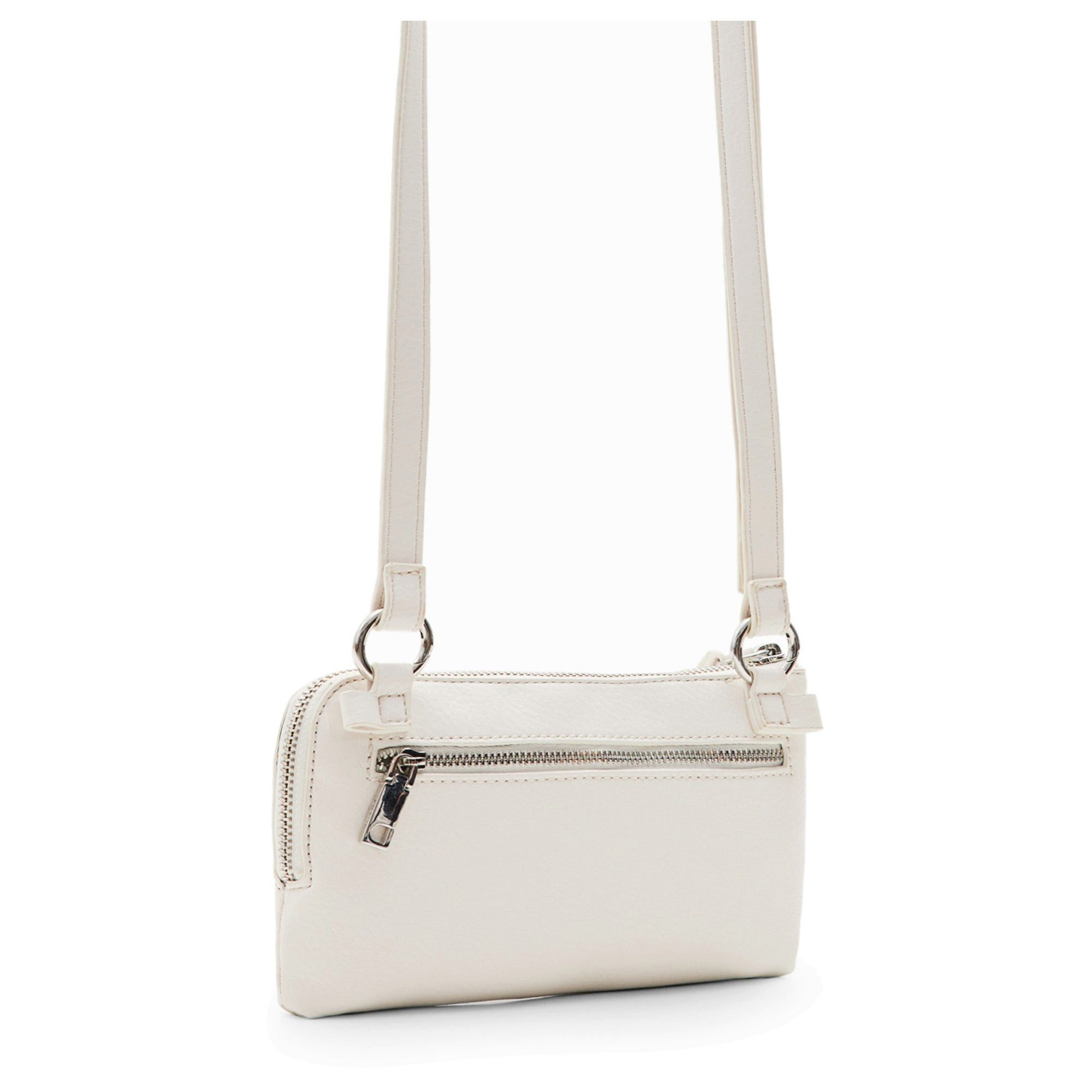 Desigual Umhängetasche Half Logo 24 Lisa - Umhängetasche 20 cm (white)