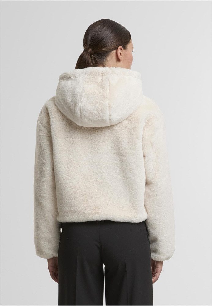 URBAN CLASSICS Hoodie Ladies Full Zip Faux Fur Hoodie günstig online kaufen