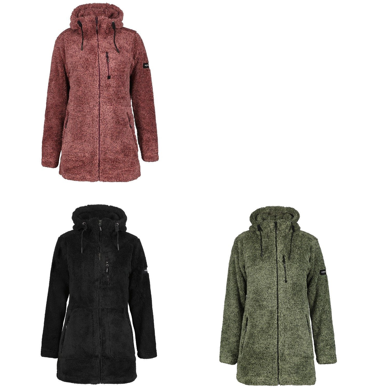 Icepeak Strickfleecejacke Chelles Teddy Fleecejacke günstig online kaufen