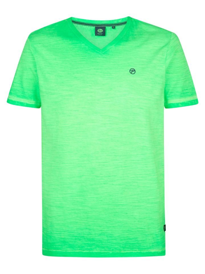 Petrol Industries T-Shirt - Kurzarmshirt im Used-Look günstig online kaufen