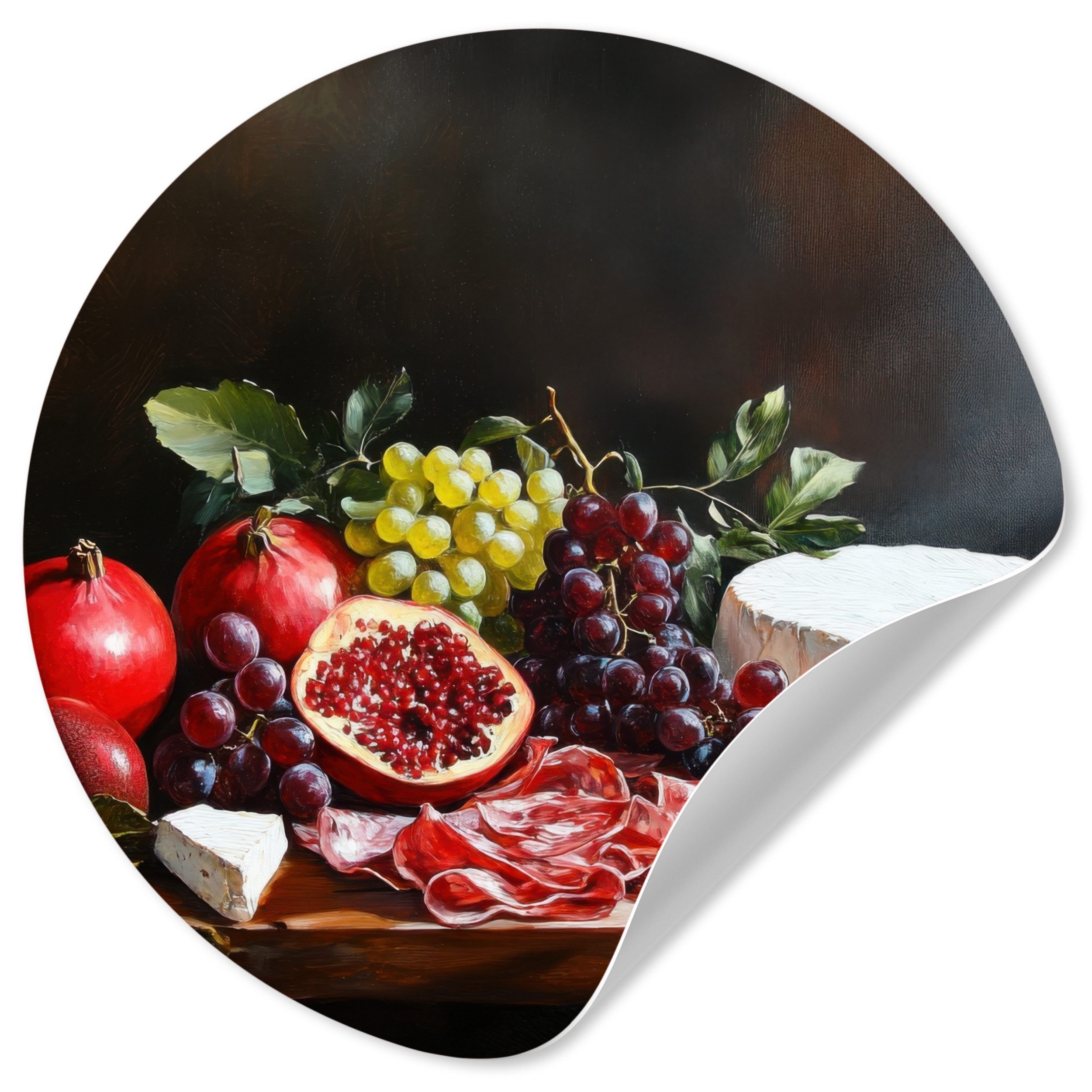 MuchoWow Wandsticker Trinktafel - Stilleben - günstig online kaufen