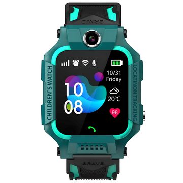 Retoo Kinder Smartwatch Armbanduhr Smart GPS Tracker SOS Anruf Uhr Handy Kid Smartwatch (1,4 Zoll) set, Smartwatch, USB-Kabel, Bedienungsanleitung, Brust., Ein Gerät, viele Möglichkeiten, Multifunktional und perfekt angepasst