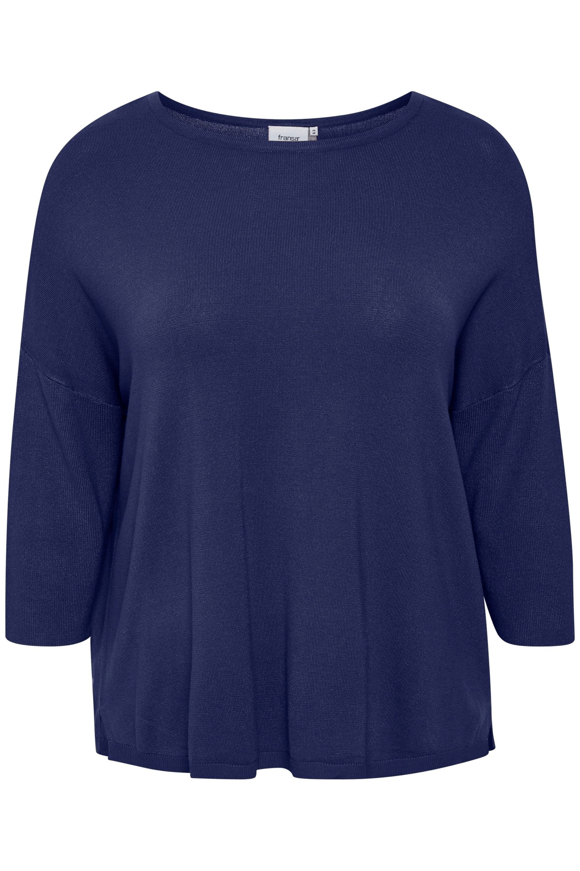 1 Medieval Fransa FPBLUME PU Blue fransa Sweatshirt