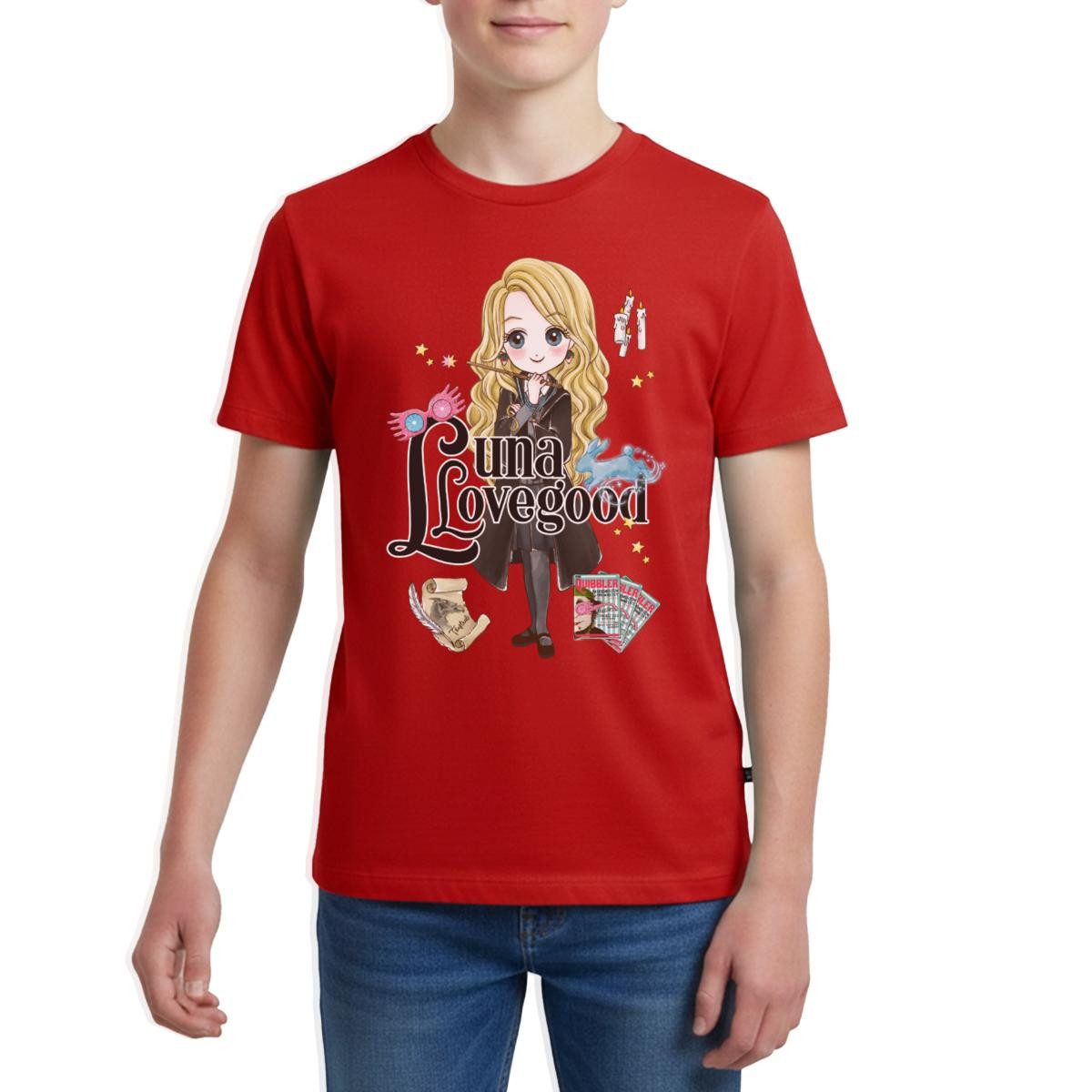 T-Shirt Harry Potter Luna Lovegood Teenager Premium T-Shirt