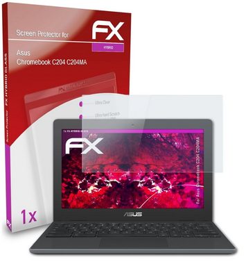 atFoliX Schutzfolie Panzerglasfolie für Asus Chromebook C204 C204MA, Ultradünn und superhart