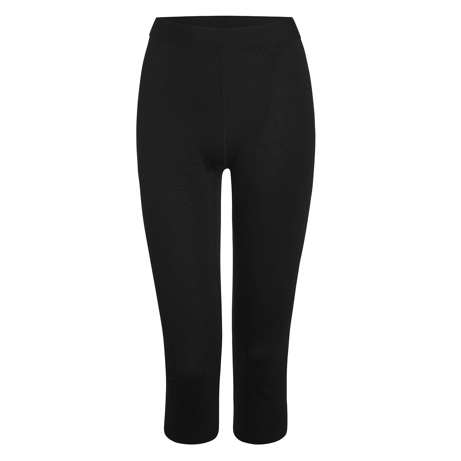 Kaipara - Merino Sportswear Thermounterhose Merino 3/4 Leggings Damen 200 warm (1-St) aus reiner Merinowolle Made in Germany