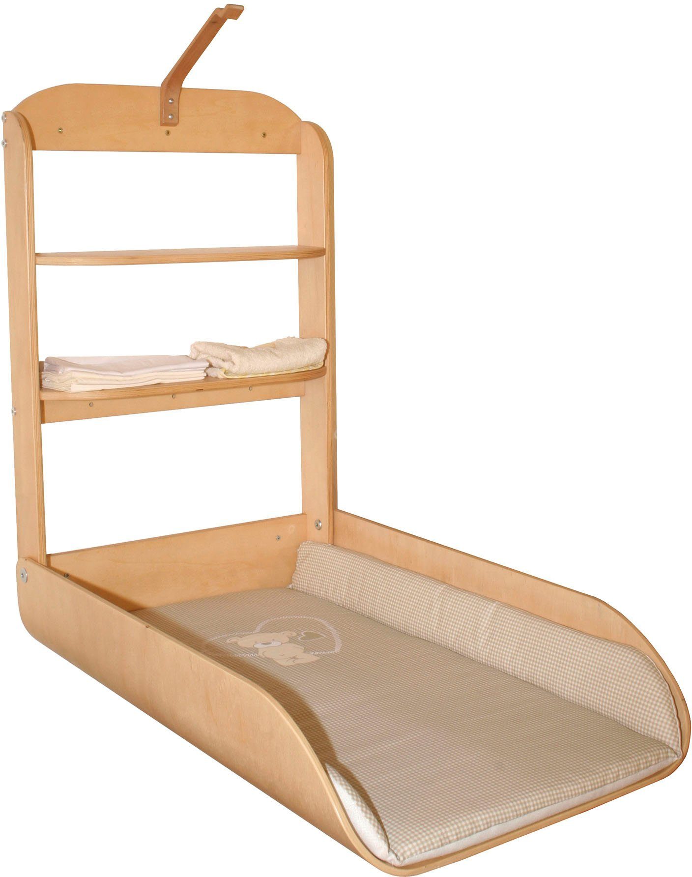 roba® Wickelregal Wandwickelregal klappbar, inkl. Wickelunterlage Liebhabär günstig online kaufen