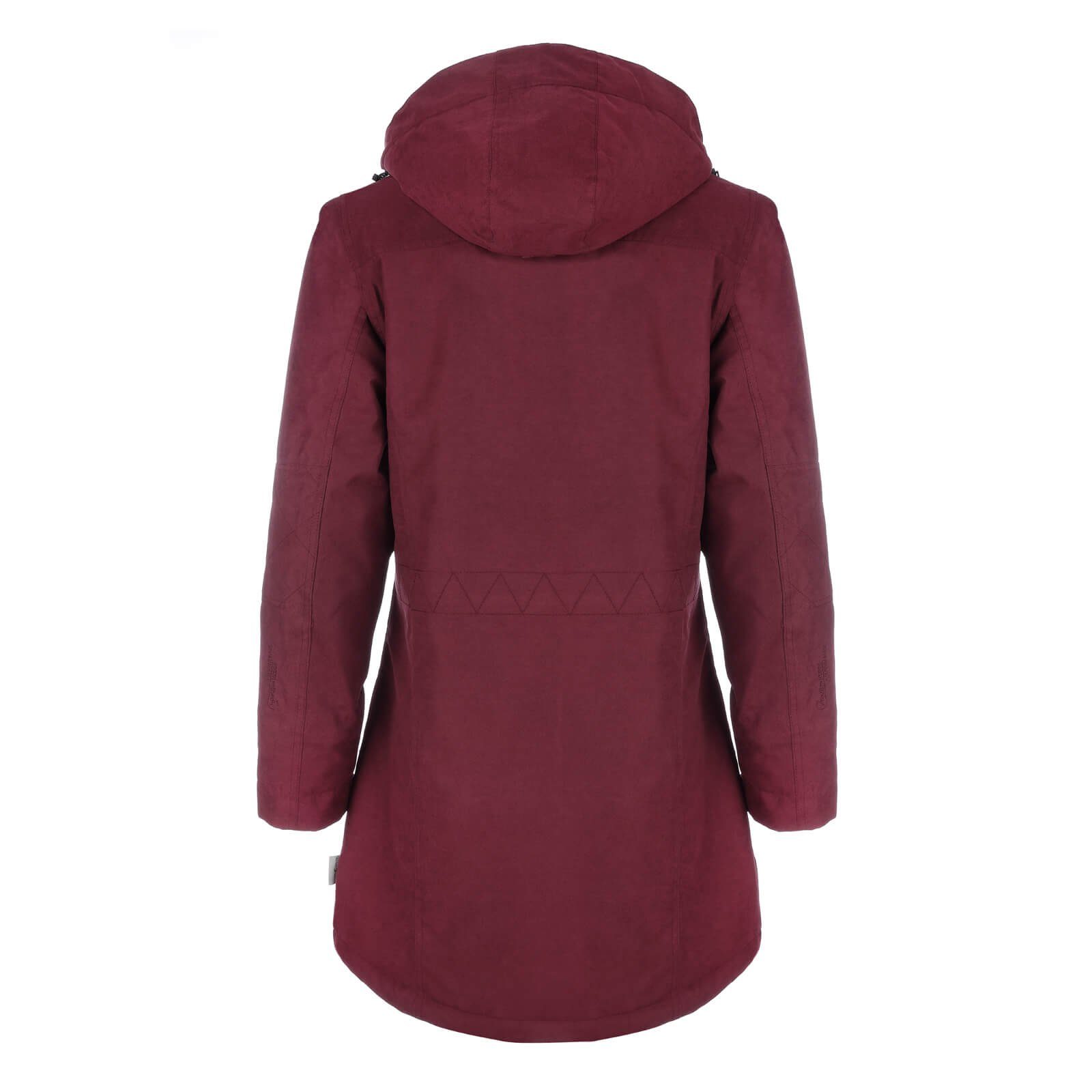 Blue Wave Parka Damen Funktionsparka Outdoor-Jacke Anke mit Fleece-Rücken u günstig online kaufen