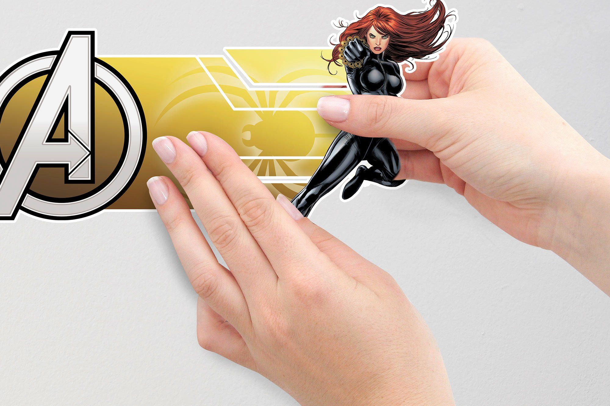 Komar Wandtattoo »Avengers Plates« (7 Stück), 100 x 70 cm-HomeTrends