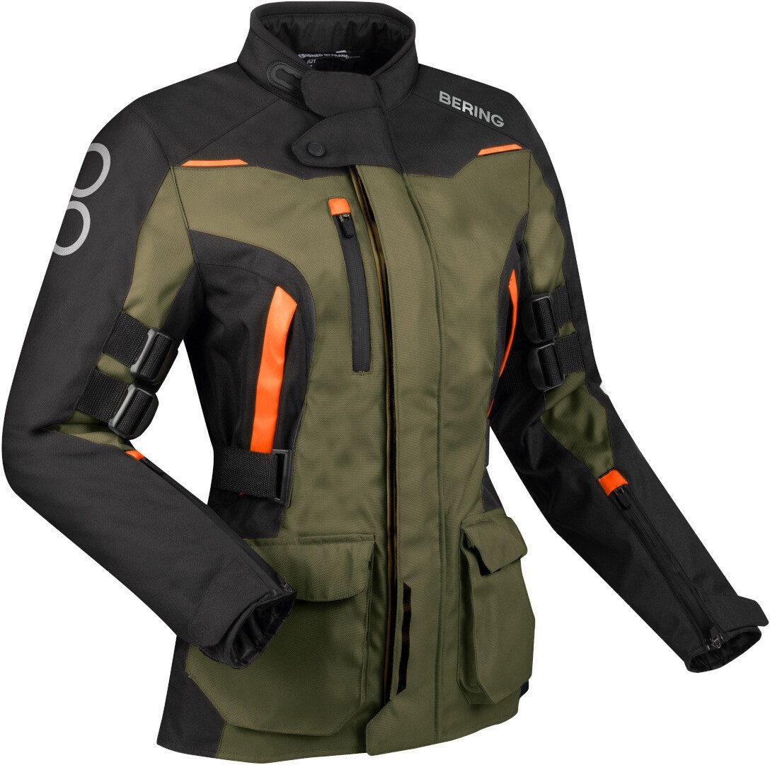 Bering Motorradjacke Zephyr wasserdichte Damen Motorrad Textiljacke wasserdicht