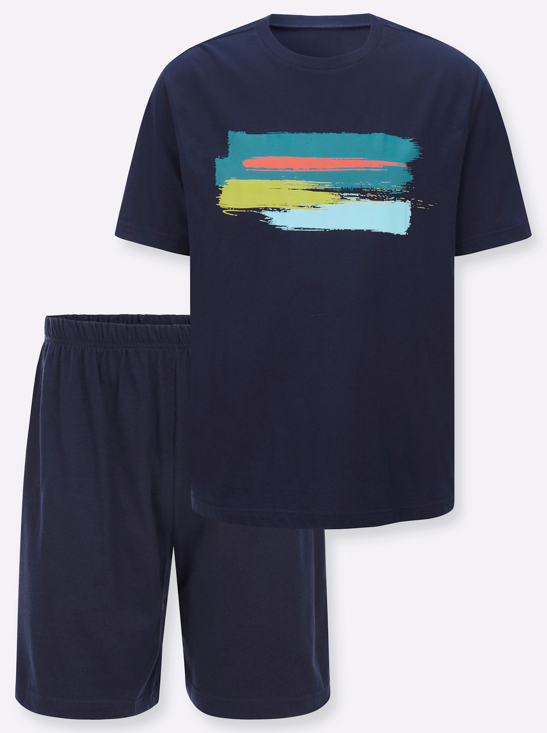Sieh an! Schlafanzug Shorty Kurzarm