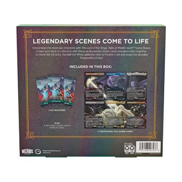 Wizards of the Coast Sammelkarte Magic the Gathering - Scene Box Display Gandalf in the Pelennor Fields, The Lord of the Rings Tales of Middle-Earth - englische Sprachausgabe