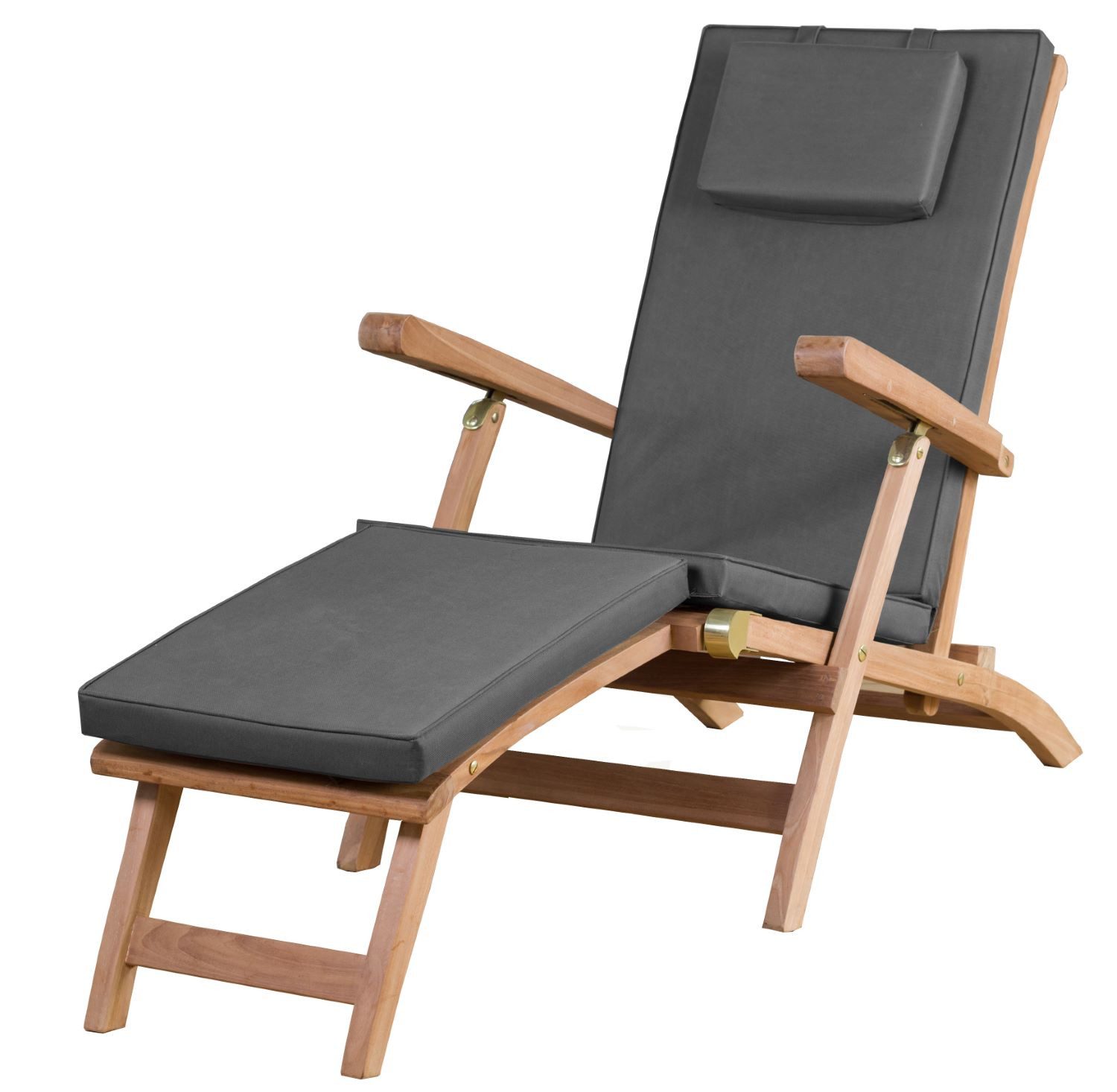 bene living Gartenliege Teakholz-Liegestuhl Woodie inkl. günstig online kaufen