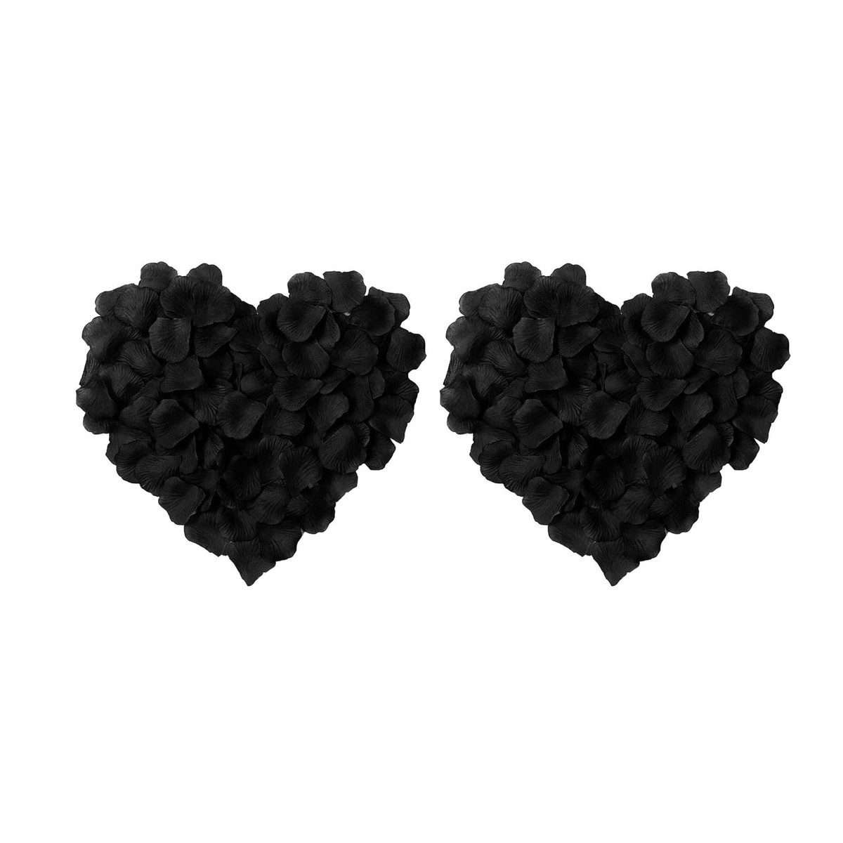 Kunstblume 3000 Stück schwarze Rosenblätter romantische Hochzeit Valentinstag, FELIXLEO