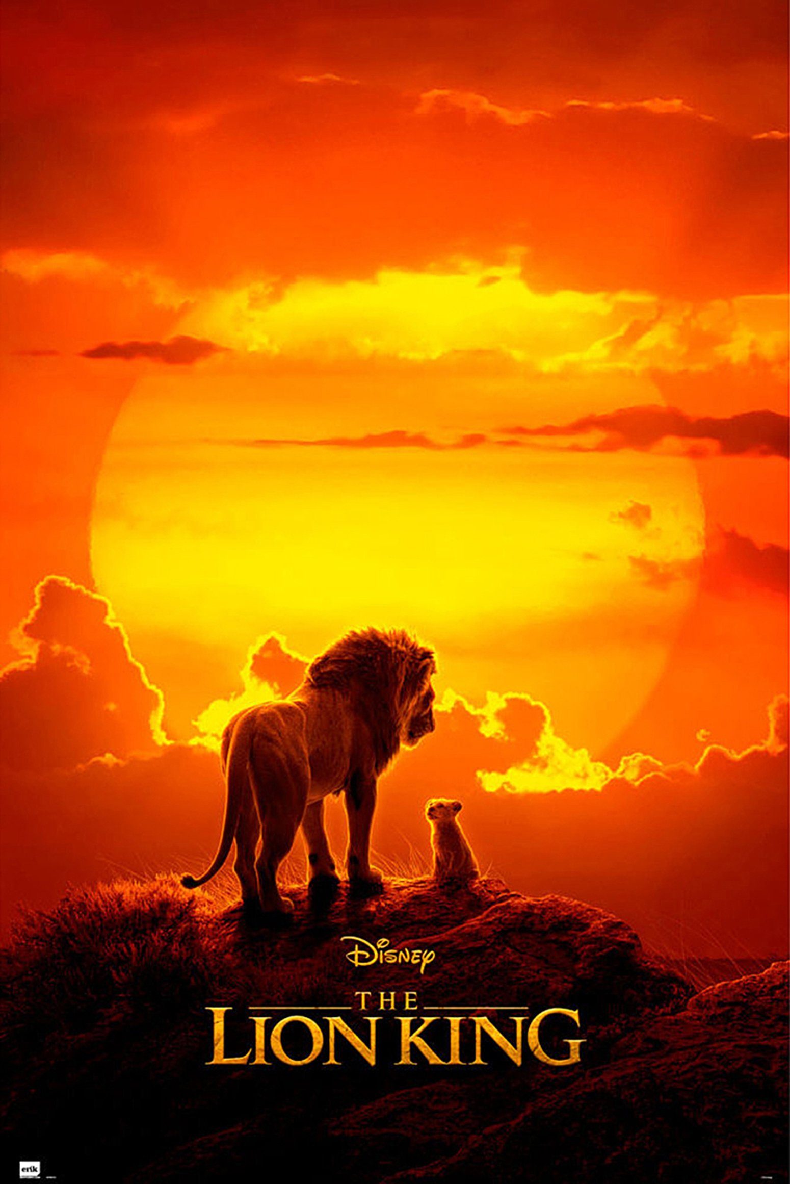 Poster Disney Der König der Löwen Poster One Sheet 61 x 91,5 cm