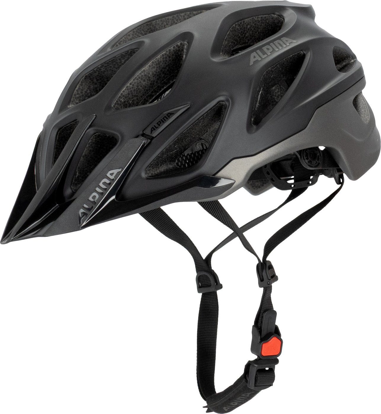 Alpina Sports Fahrradhelm THUNDER 3.0 black-anthracite matt