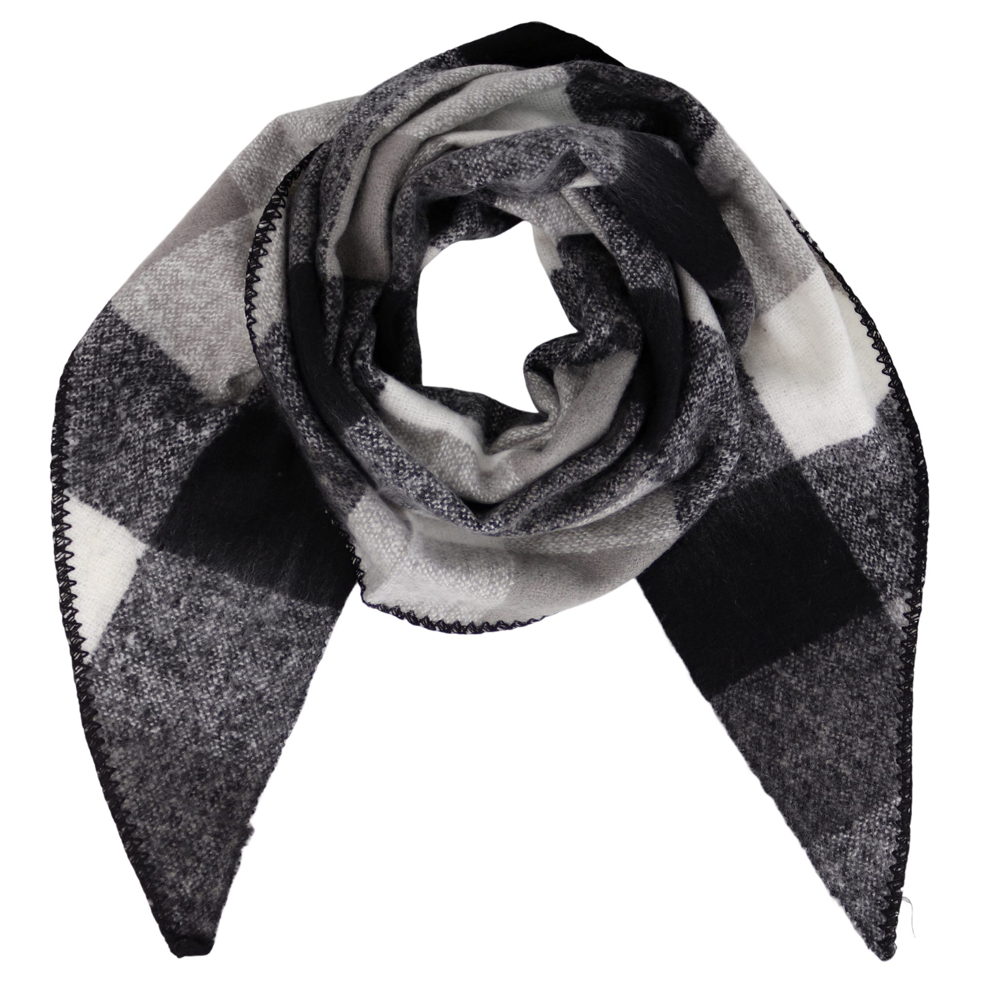 MIRROSI Dreieckstuch kuschliger und warmer Dreiecksschal ca.198x65 cm, (KAR günstig online kaufen