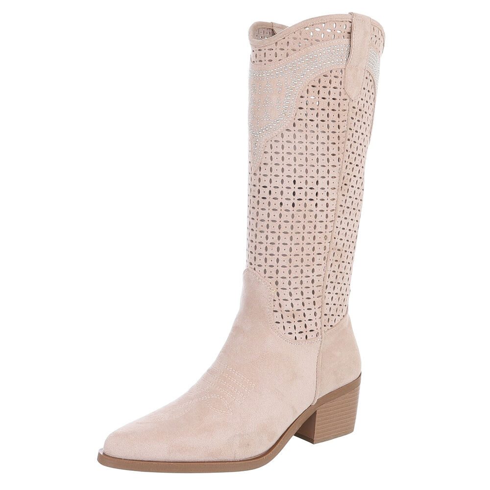 Ital-Design Damen Cowboyboots Western Sommerboots (88843687) günstig online kaufen