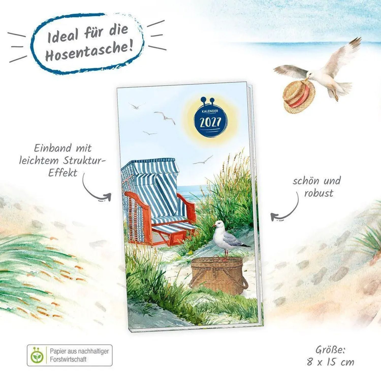 Trötsch Verlag Taschenkalender TRÖTSCH - Taschenterminer Maritim 2027 – Bild 2 von 4