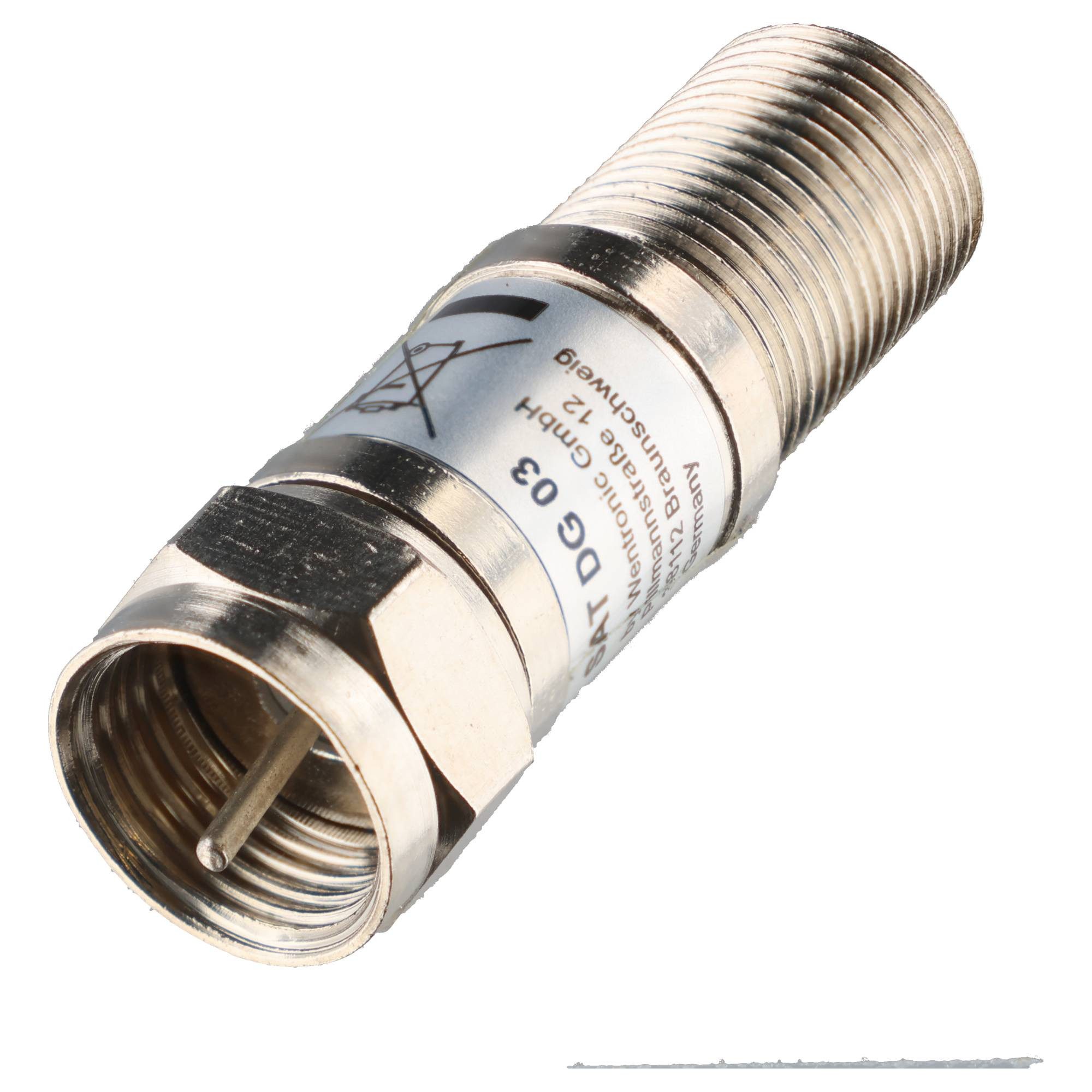 Goobay Goobay SAT Dämpfungsglied 3 dB - F-Stecker > F-Buchse USB-Kabel