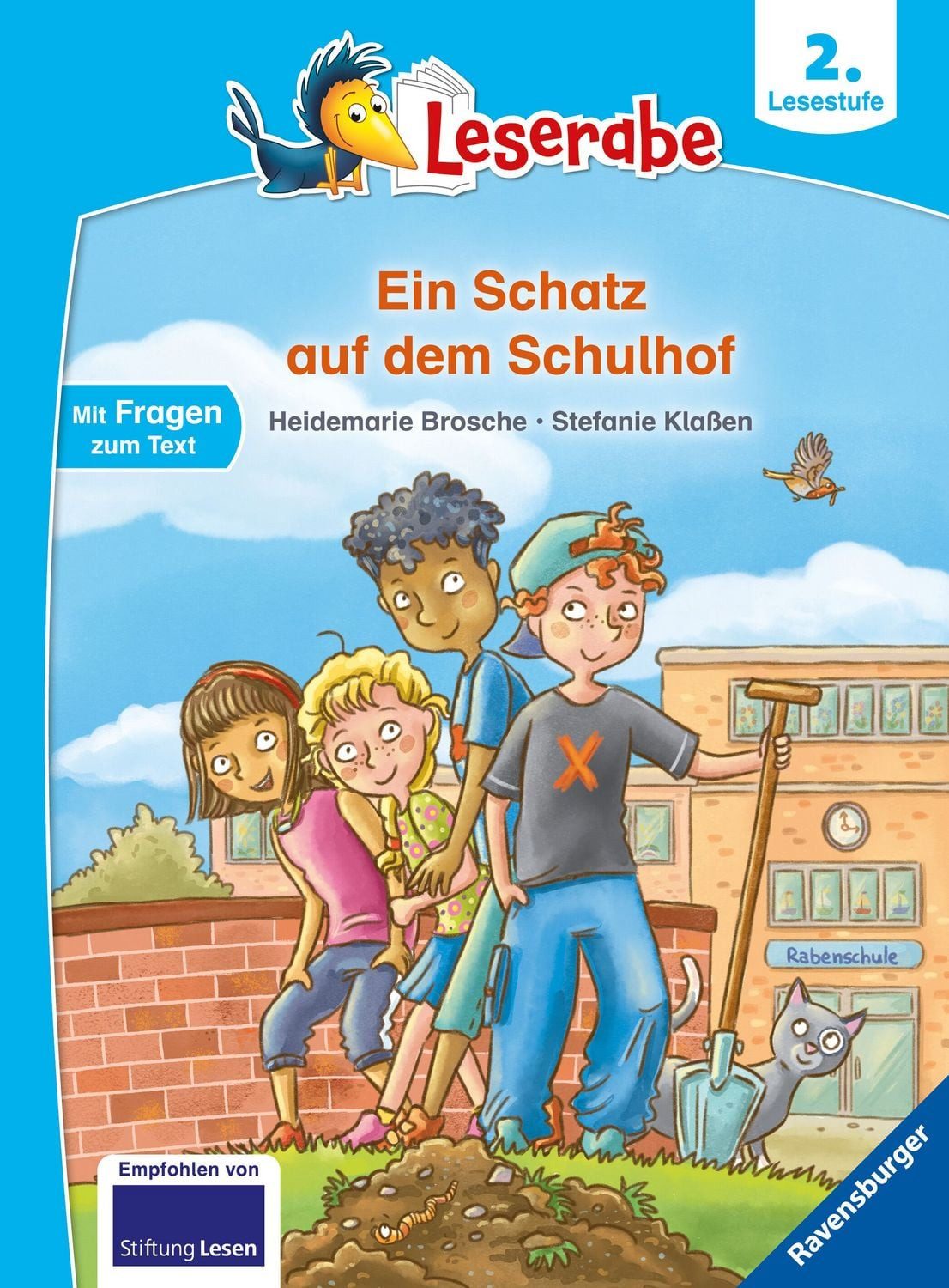 Leserabe 2. Lesestufe - Ein Schatz auf dem Schulhof / Heidemarie Brosche