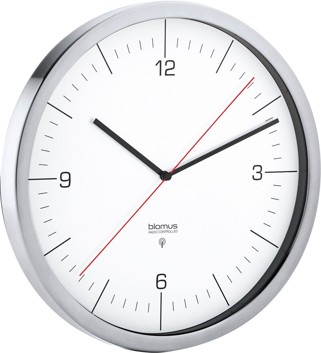 blomus Wanduhr CRONO weiß