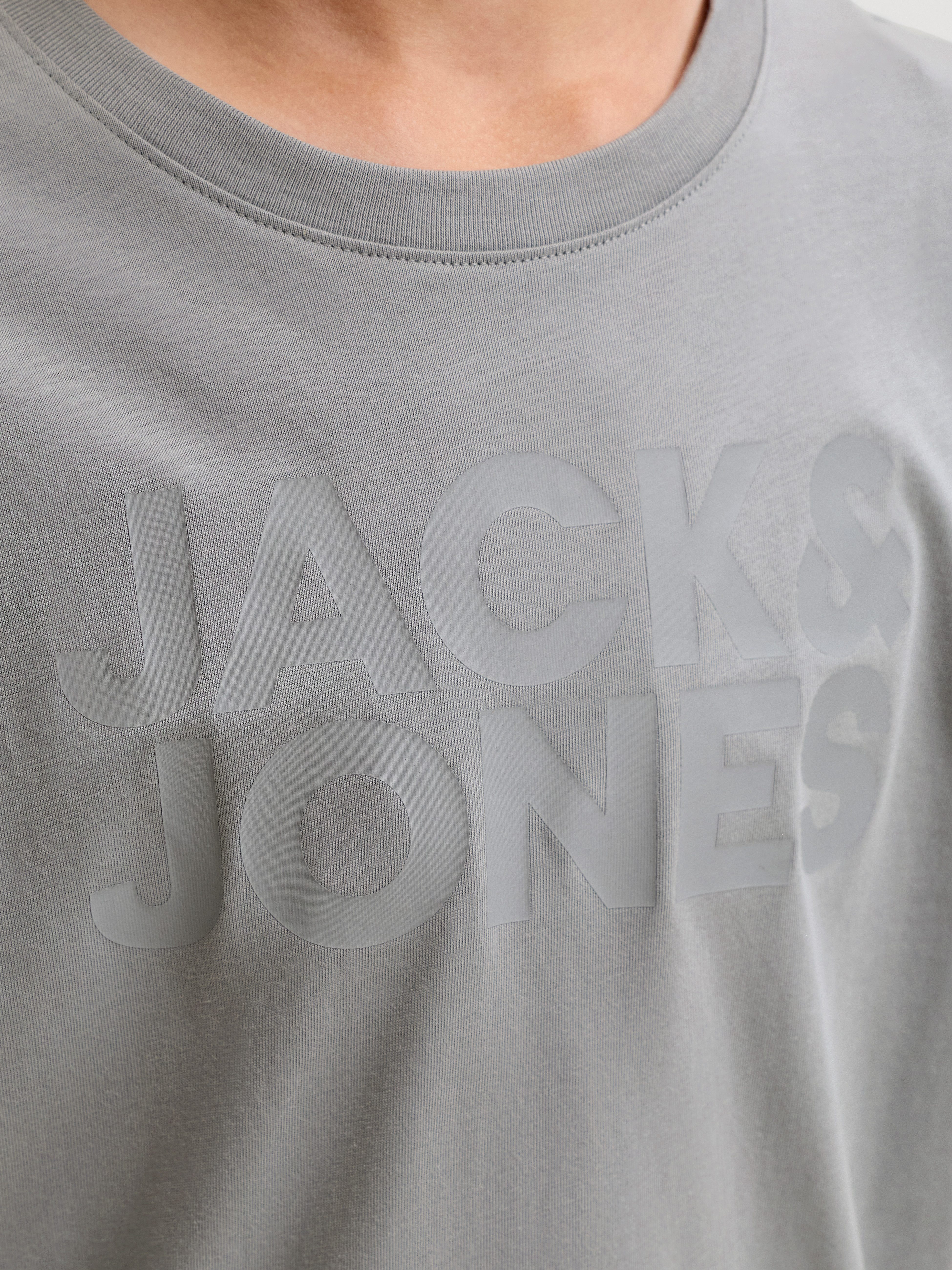 Jack & Jones Junior Rundhalsshirt JJECORP stylisch, atmungsaktiv, pflegeleicht bedruckt, casual, regular fit, Jersey, Rundhals
