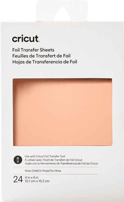 Cricut Dekorationsfolie Transferfolie Sheets Sampler, 15,2 cm x 10,1 cm 24 Blatt