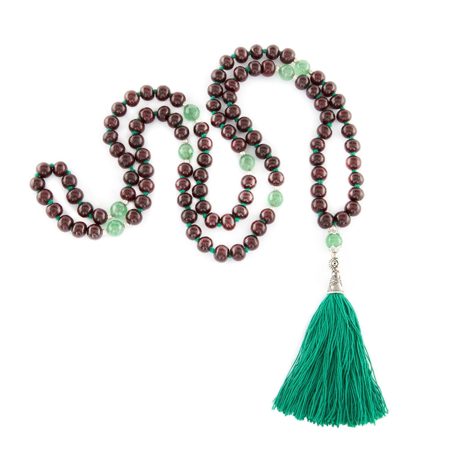 bodhi Perlenarmband Mala mit Rosenholz und günstig online kaufen