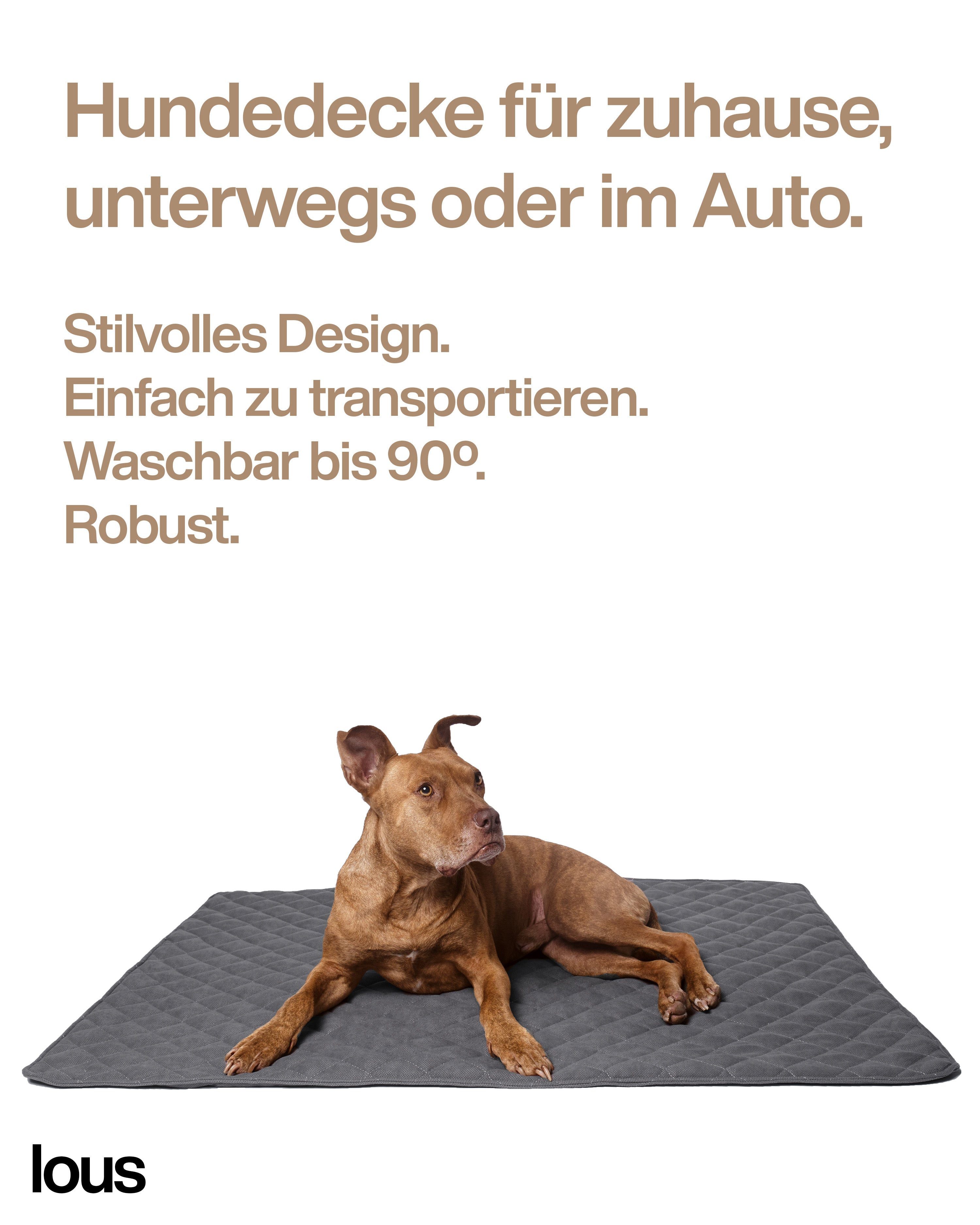 lous Hundematte Lous stilvolle Hundematte Hundedecke günstig online kaufen