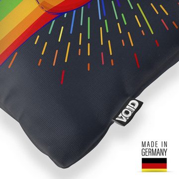 Kissenbezug, VOID (1 Stück), Pride Power Regenbogen Faust Stolz Sonne Hand Gay pride flag parade c