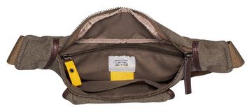 camel active Bauchtasche MOUNTAIN Belt bag, mit modischen Lederapplikationen