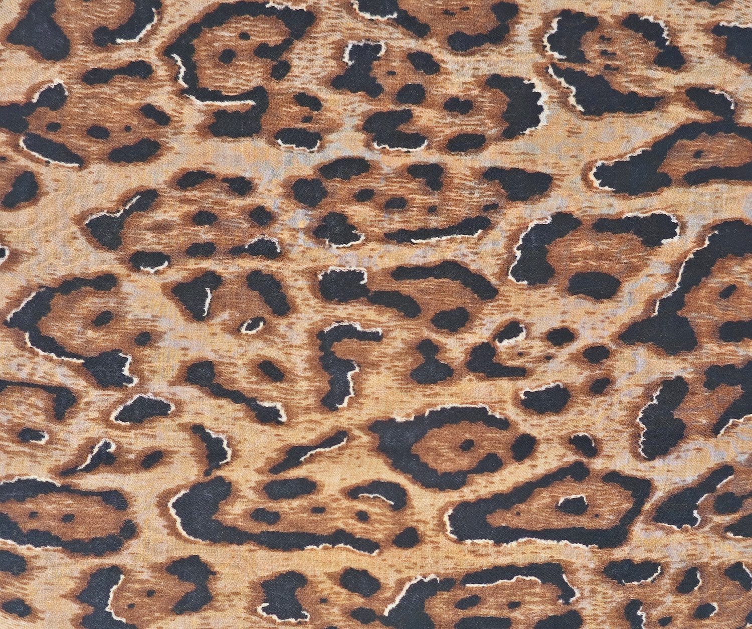 styleBREAKER Modeschal Schal Leoparden Muster Gold günstig online kaufen