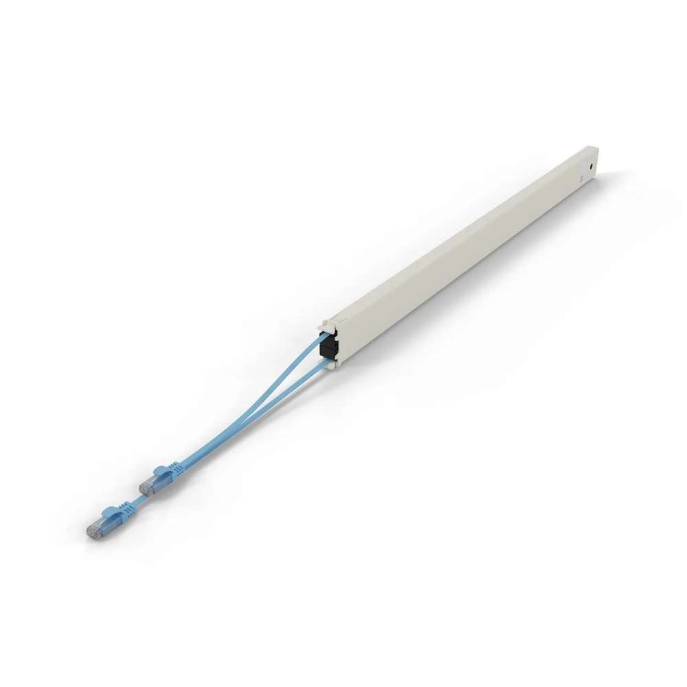 PATCHBOX PATCHBOX.one Kassette Cat 6A 46HE UTP 2,5m blau Netzwerk-Patch-Panel