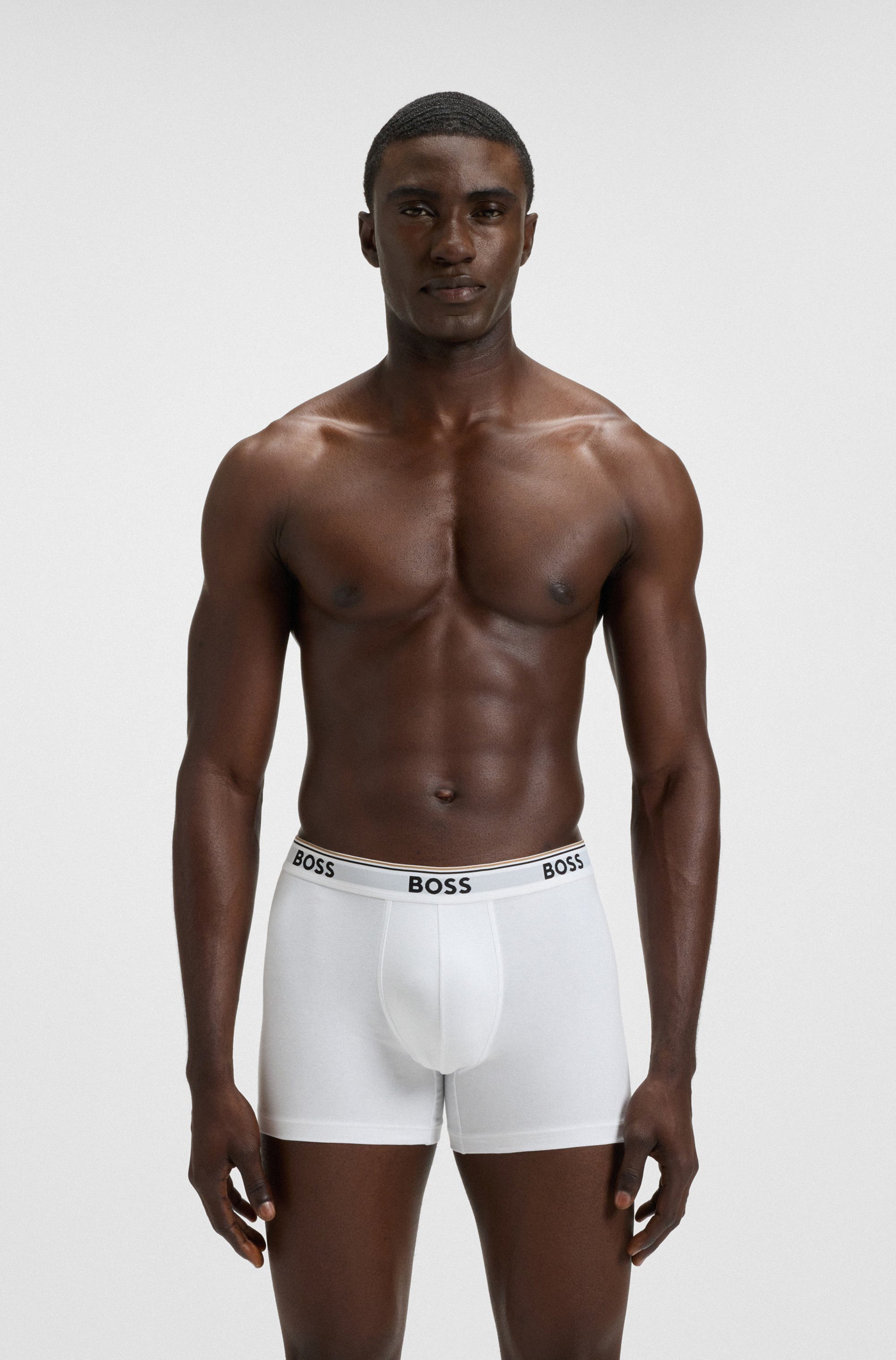 BOSS Langer Boxer Brief 3 PACK günstig online kaufen