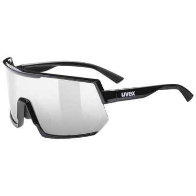 Uvex Sportbrille, (1-St), uvex Unisex – Erwachsene, sportstyle 235 Sportbrille black/silver